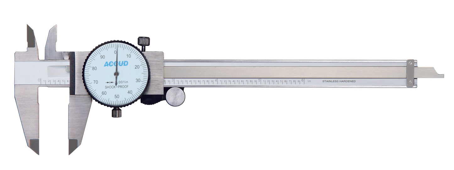 DIAL CALIPER range 0-6" resolution .001"